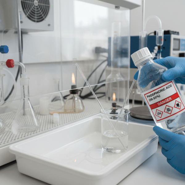 Phosphoric acid (50% : 55